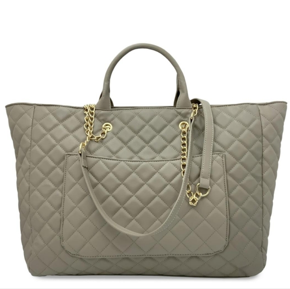 New Gilda Paris XL Tote Quilted Crossbody bag - Picture 2 of 12